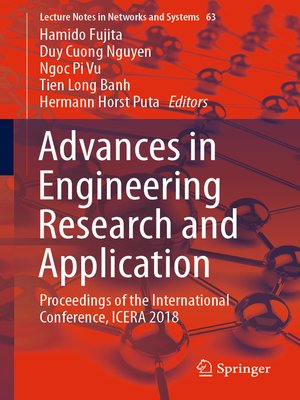 cover image of Advances in Engineering Research and Application